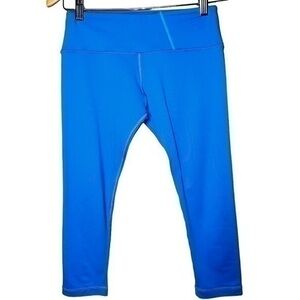 Surya London Women’s Size 4 Blue Cropped Capri Leggings